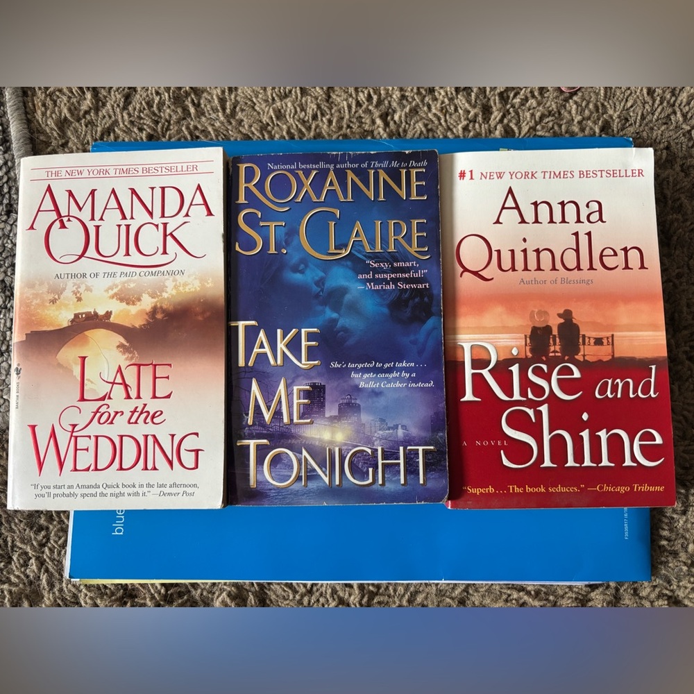 3 romance novals